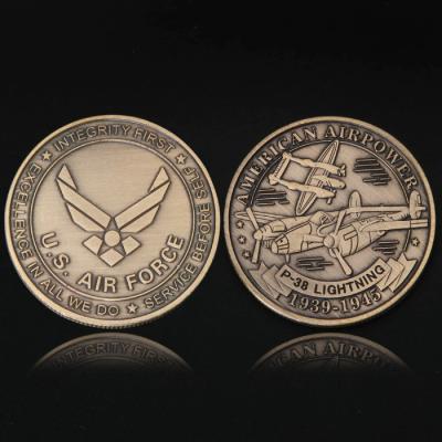 China Souvenir Gift Army Navy Commemorative Coins Antique Euro Challenge Coins Durable for sale