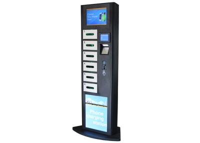 China LCD Advertising Cell Phone Charging Station , Charging Stations for Electronics Phone for sale
