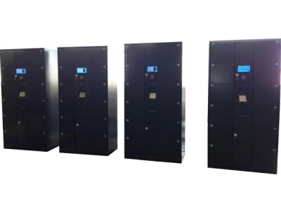 China Pin Code Setting Electronic Steel Luggage Storage Airport , Password High Tech Lockers for sale