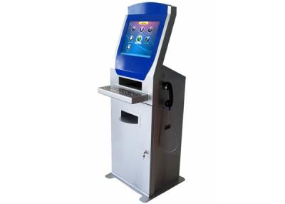 China Interactive Information Printing Display Kiosk Machines , Document Scanner Digital Kiosk Solutions for sale