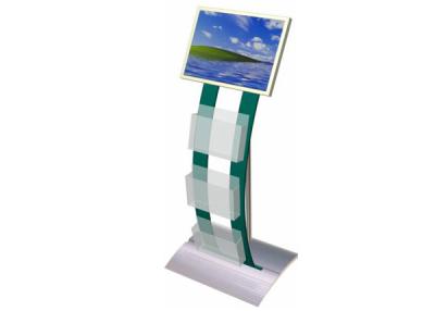 China Open Source Digital Signage with Brochure Holder , Indoor Plug & Play LCD Advertising Screens Display for sale