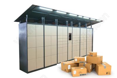China Smart Hotel Parcel Delivery Lockers Community SMS Post Courier Express Click Collect en venta