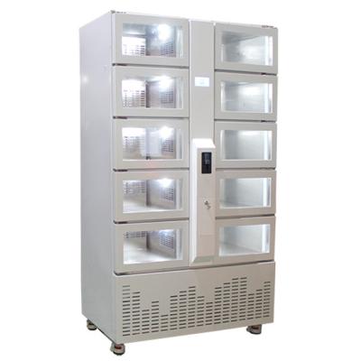 China Smart Temperature Controlled Refrigerated Lockers 240V For Meat Egg 7 / 15 Inch for sale