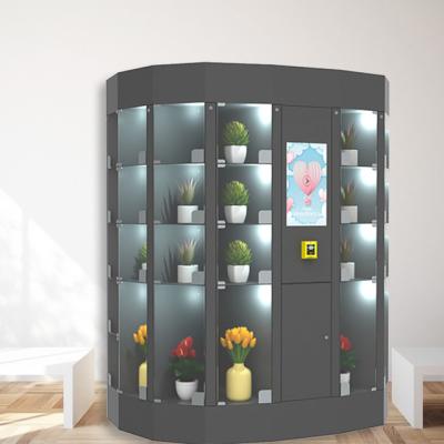 China Innovative Flower Vending Locker 19 Inch 220V For Repeat Business à venda