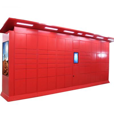 China Custom Smart Parcel Distribution Delivery Locker With Networking Management System for sale