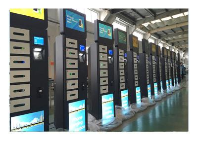 China Acredite la estación de carga con tarjeta del teléfono de la barra/la estación de carga multi del teléfono del puerto en venta