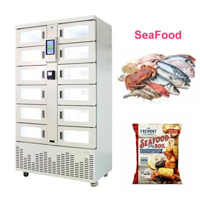 China Logistics And Storage Frozen Seafood Refrigerated Locker For Fresh Food en venta