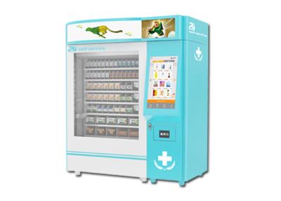 Chine Distributeur automatique de pharmacie de nourriture de soins de santé de soin d'organisme de certification de FCC de la CE avec le système de gestion à télécommande à vendre