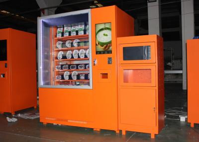 China Máquina de venda automática da bebida do alimento da dieta da saúde do suco da salada/24 horas de mini mercado que vende o quiosque à venda