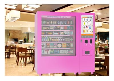 China Online Shop O2O PIN Code Operated Mini Mart Vending Machine Kiosk With Remote System for sale
