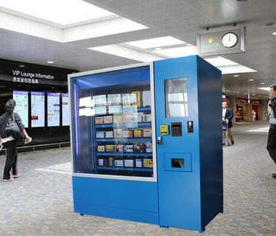 Chine Kiosque de distributeurs automatiques de gamelle de nouilles de nourriture rapide à préparer avec la micro-onde et le paiement par carte de crédit à vendre