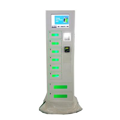 China Mexico Customized Mobile Phone Charging Vending Machine Metal Shelf Cabinet Locker for sale