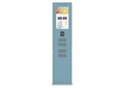 China 22 Inch LCD Floor Standing Shared Power Bank Rental Station Kiosk Longlife for sale