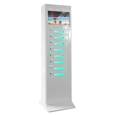 China Intelligent Self Service Cell Phone Charging Stations Kiosk Lockers For Mobile Phone for sale