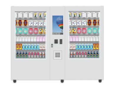 China Máquina de venda automática do alimento do elevador da parte alta auto para o chocolate do petisco do queque com modelo do pagamento à venda