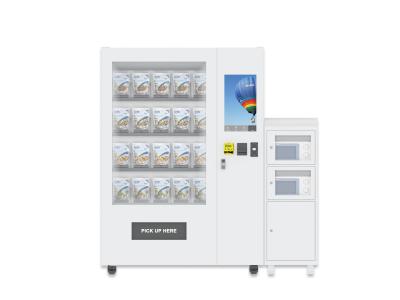 China Máquinas de venda automática combinados automáticas das bebidas dos petiscos, máquina de venda automática do quiosque com grande capacidade à venda