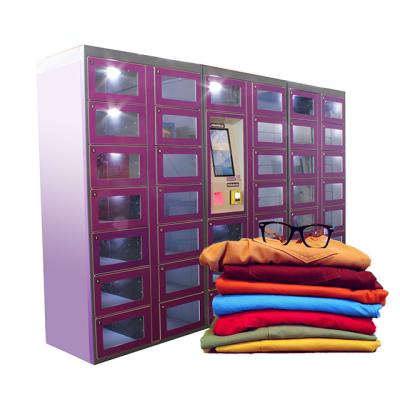China FCC Winnsen Automatic Vending Lockers Selling Cloth Shoes With Different Door Size for sale