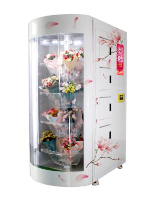China Horas blancas de encargo de Winnsen las 24 florecen la máquina expendedora en venta