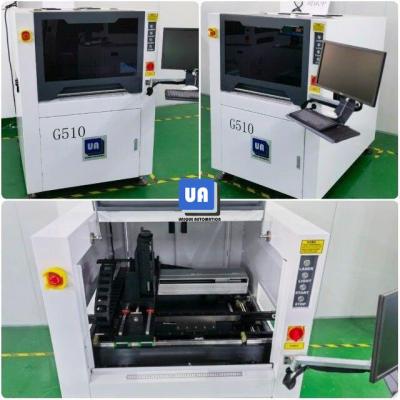 Chine machine 800KG d'inscription de laser de carte PCB de 1.0mm*1.0mm Code QR à vendre