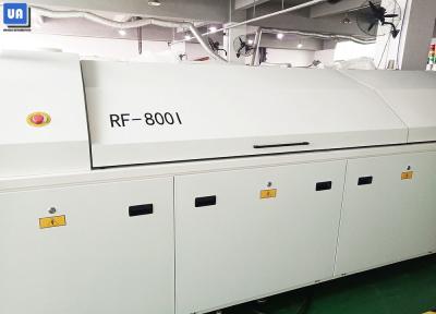China 2950MM Length SMT Reflow Oven Mesh Rails 9KW For Production Line RF-800I for sale
