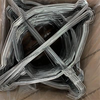 China Electro Galvanized Wire Hanger Silver 40cm Width 2.2mm Diameter for sale