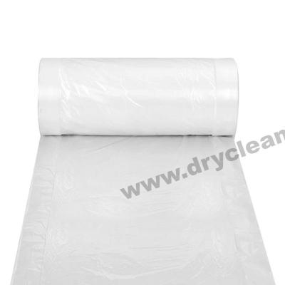 China Perforated Eco Dry Cleaner Garment Bags On Roll For Laundry Shops for sale