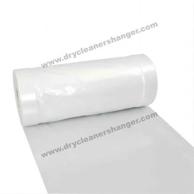 中国 20x54 0.75Mil ドライクリーニング ポリ 衣料袋 LDPE HDPE 素材 販売のため