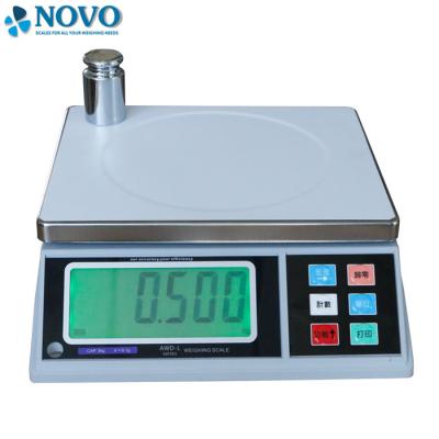 China ABS Plastic Digital Weighing Scale , Digital Weight Meter 1g Accuracy for sale