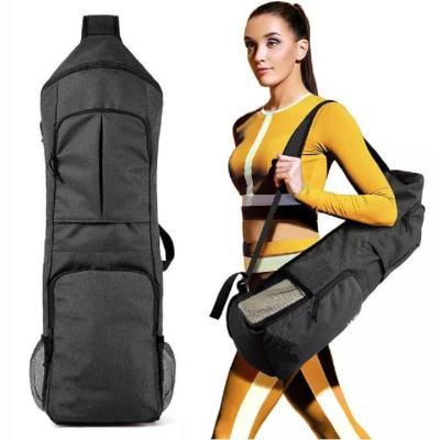 China Durable Full Zip Yoga Backpack Fits 1/2 Inch Thick Yoga Mat Carrying Bag For Women for sale