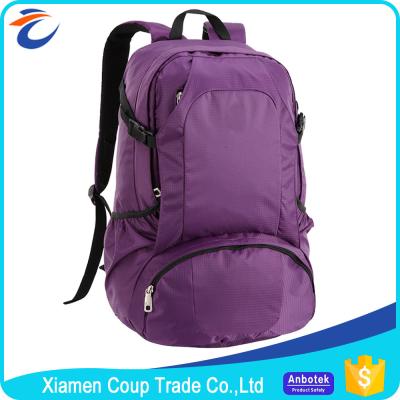 China Custom Girls Running Nylon Computer Rucksack Dry Waterproof Laptop Backpack Hiking Bag Backpack Travel With Zippers for sale