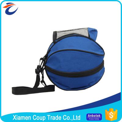 China Adjustable Durable Strap Custom Sports Bags Oxford Materials Basketball Backpack for sale