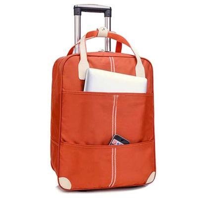 China Oxford Travel Trolley Bags , Fashionable Suitcase Travel Bags For Women for sale