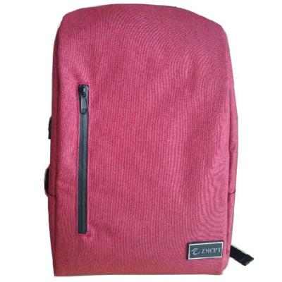China Fashion Pink Color Office Laptop Bags Charging Usb Business Laptop Backpack for sale