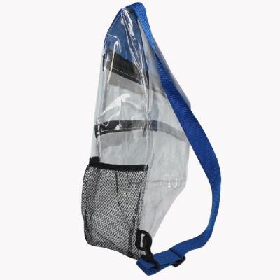 China Simple PVC Transparent Shoulder Bag OEM For Teenager for sale