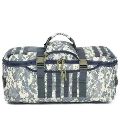 China 48L Waterproof Polyester Tactical Duffle Bag With Molle System for sale