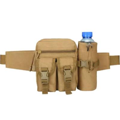 China Detachable 800D Oxford Military Fanny Packs With Water Bottle Holder for sale