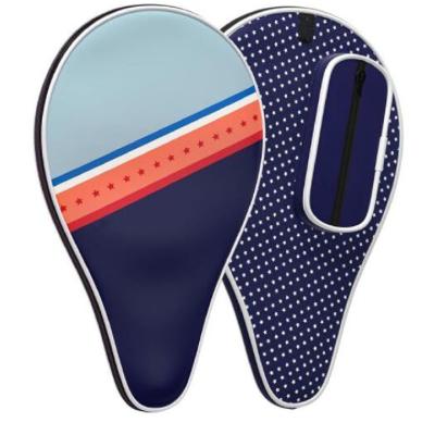 China OEM ODM Waterproof Table Tennis Paddle Bag With Bonus Ball Storage for sale