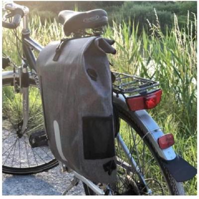 China 20L PVC Free 3 In 1 Waterproof Bicycle Pannier Rack for sale