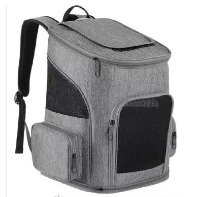 China OEM Airline Approved Pet Transport Backpack With Breathable Mesh Panels for sale