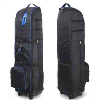 中国 Nylon Outdoor Sports Bag Golf Travel Bag With Name Card Holder / Wheels 販売のため