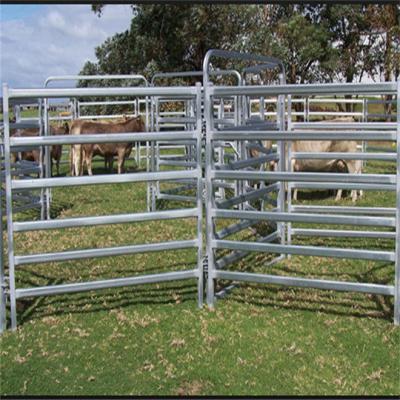 China Carbon Steel Farm Portable Livestock Panels , Portable Round Pen For Horses for sale