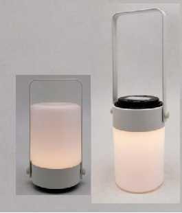 China Metal Portable LED Lantern 10.5X8.5X19.5cm Iron Metal PP 1x1W LED Warm White for sale