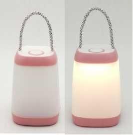 Chine 2 portatifs dans 1 lumière de nuit de la lanterne 10x10x12.5cm de camping de LED petite avec le blanc chaud de poignée à vendre