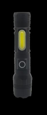 China P50 COB Aluminium LED Flashlight 18650 Lithium Battery / 3AAA Battery ( Not Included ) for sale