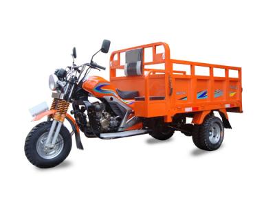 China Motorized Petrol Three Wheel Cargo Motorcycle 111 - 150cc 151 - 200cc Displacement for sale