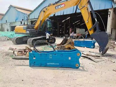 China Hydraulic Hammer Straight Breaker Top Type Hydraulic Hammer For Excavator 140 For CAT320 20Ton Excavator for sale