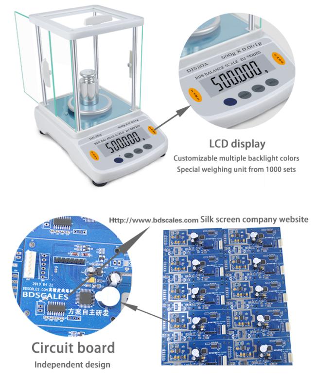 laboratory scales analytical balance digital precision electronic balance jewelry tools scales digital 0.001g high accuracy