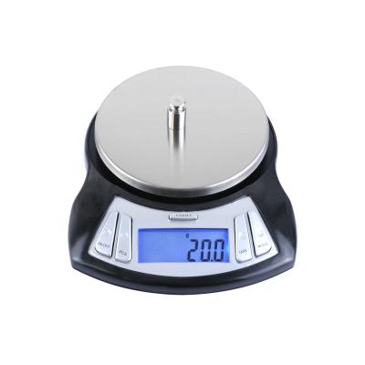 China New Digital 3kg Coffee Scale Manufacturer's direct sales portable  Food Scale Black LCD AAA Power Battery Kitchen Scale for sale