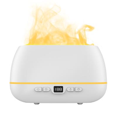 China Colorful Flame Aromatherapy Humidifier 200ml USB Aroma Diffuser Household Cool Mist for sale