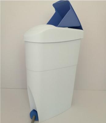 China 20L Pedal Sanitary Bin , ABS Feminine Hygiene Trash Cans for sale
